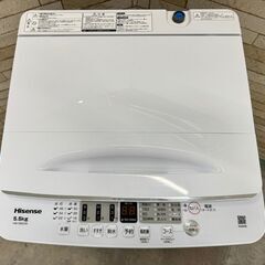 【美品】大阪送料無料★3か月保障付き★洗濯機★ハイセンス★5.5kg★2023年★HW-55E2W★IS-899の画像