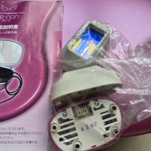 ✨ ケノン 脱毛器 本体＋カートリッジ4つ付属 10,000円 ✨