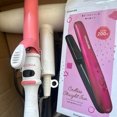 ヘアアイロン　ドライヤー中古の画像