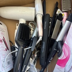 ヘアアイロン　ドライヤー中古の画像
