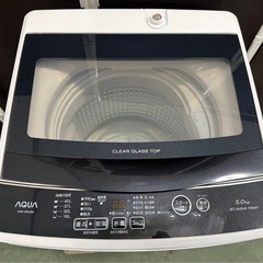 大阪送料無料★3か月保障付き★洗濯機★アクア★5kg★2023年★AQW-G5NJ★IS-791の画像