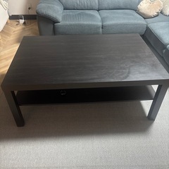IKEA コーヒーテーブル　ブラックの画像