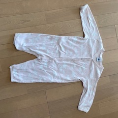 プチバトーPETIT BATEAU ロンパース　12m 74cmの画像