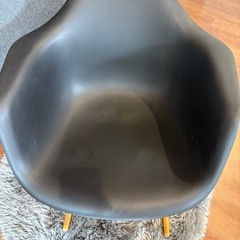 イームズロッキングチェア　ブラック　中古美品の画像