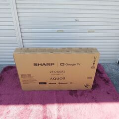 シャープ SHARP AQUOS（アクオス） GF2シリーズ 43V型 フルハイビジョン液晶テレビ Google TV搭載 2T-C43GF2の画像