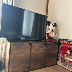 📺 TOSHIBA テレビ ＋ ニトリ テレビ台 セット 10,000円の画像