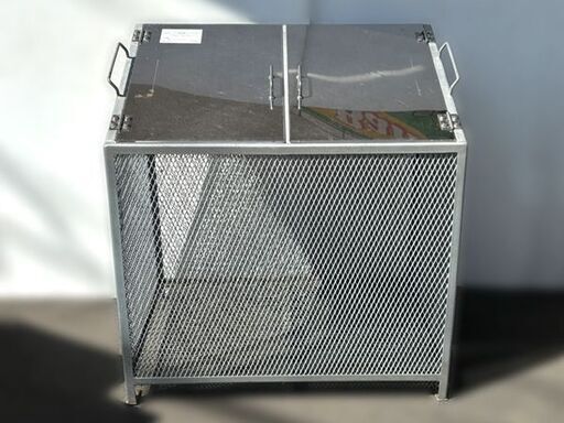【自社配送は札幌市内限定】SANKA/株式会社サンカ ダストBOX-S/ダストボックス CS-20 容量：330L 中仕切り無し ステンレス扉 中古【USED】