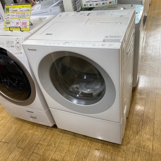 9/23値下げしました⭐️高年式⭐️2022年製 Panasonic 7/3.5kgドラム式洗濯機 NA-VG760L 斜めドラム ス