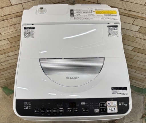 大阪送料無料★3か月保障付き★洗濯機★シャープ★6.5kg★2022年★ES-TX6GJ-W★IS-929