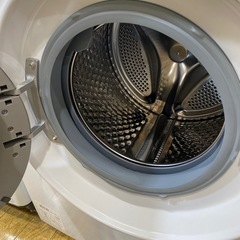 ⭐️美品⭐️2019年製 IRISOHYAMA ドラム式洗濯機 HD71-W/S 温水コース 部屋干しコース コンパクト No.7155 KEの画像