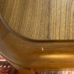 【さしあげます】こたつテーブル（ただし、こたつとしては使えません）の画像