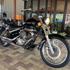 SUZUKI イントルーダーCL250 機関良好　オールペイント　フロントフォークOH フロントタイヤ新品交換　希少ハイバック兼キャリア装着　 の画像