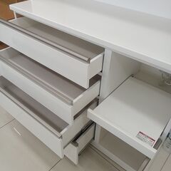 ★リユースのサカイ日立店★HJ7759  レンジボード ホワイト H200×D50.5×W119.5 クリーニング済み の画像