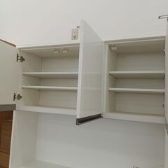 ★リユースのサカイ日立店★HJ7759  レンジボード ホワイト H200×D50.5×W119.5 クリーニング済み の画像