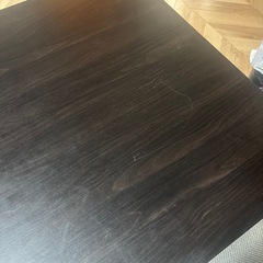 IKEA コーヒーテーブル　ブラックの画像