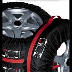 車タイヤ保管カバーの画像