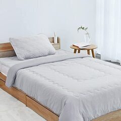 温度差に強い快眠アイテム！接触冷感ひんやり肌掛け布団 シングルサイズ 140×190cmの画像