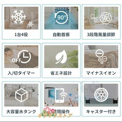 一台四役！冷風機　の画像