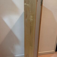 【スリム棚】鏡付き　IKEA　20×95×14㎝の画像