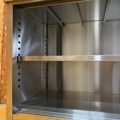 a(7492) ステンレス キャビネット作業台 扉無し W950D600H800 飲食店 厨房用品 業務用 作業台 直接お引き取り歓迎 大阪の画像
