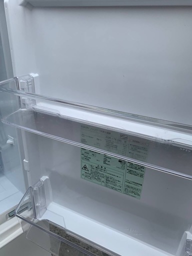 ♦AQUA ノンフロン冷凍冷蔵庫【2020年製】AQR-17KBK