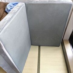 シングルマットレス 無料 3つ折の画像