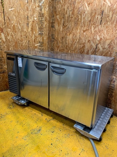a(7493) フクシマ 台下冷蔵庫 TRC-50RE1 業務用冷蔵庫 W1500D600H800 50/60Hz 100V 333L 85kg 飲食店 厨房用品 直接お引き取り歓迎 大阪