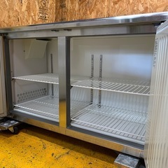 a(7493) フクシマ 台下冷蔵庫 TRC-50RE1 業務用冷蔵庫 W1500D600H800 50/60Hz 100V 333L 85kg 飲食店 厨房用品 直接お引き取り歓迎 大阪の画像