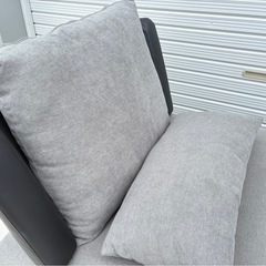 【決まりました】NITORI ニトリ L-STYLE SOFA POTION2 ソファー ファブリックソファ 直接引取り歓迎 mw0641の画像
