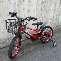 [16インチ]子供用自転車Disneyカーズデザイン の画像