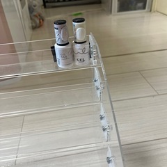 マニキュア　ネイルスタンド　7段の画像