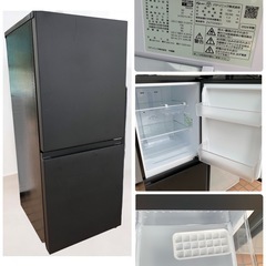 新生活応援📣家電セット販売⭐️Panasonic パナソニック全自動洗濯機 5㎏  NA-F5B3取扱説明書付き& 冷蔵庫　NR-B16C2-K 2025年製　156ℓの画像