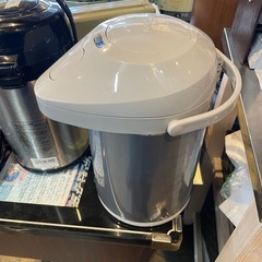 【引き取り限定】中古品　ガラス製　卓上用まほうびんの画像