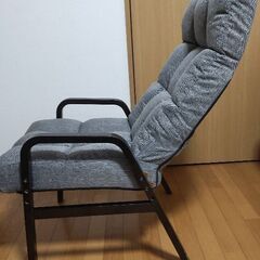 高さが変えれるレバー式高座椅子の画像