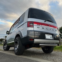 デリカD5 リフトアップ　シャモニー！の画像