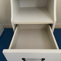 サイドチェスト　白家具の画像