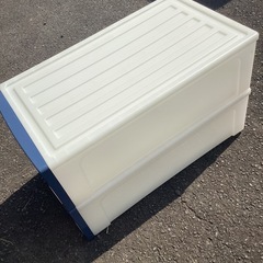 中古　大容量引き出し衣装ケース 2セット　引き取り限定　の画像