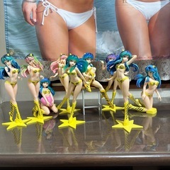 フィギュア　コレクションケース　保管　うる星やつら　ラムちゃん　ガラスケースの画像