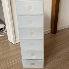無印良品　クリア引き出しの画像