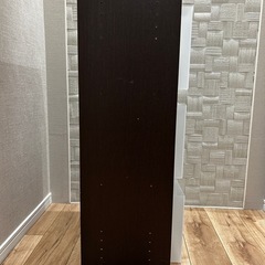 カラーボックス 無印  ファイルボックス付きの画像