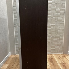 カラーボックス 無印  ファイルボックス付きの画像