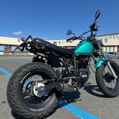 YAMAHA tw200　　スカチューンの画像