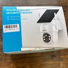 新品未使用　500万画素　ANRAN 防犯カメラ ソーラーパネル 一体型 　　　の画像