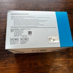 新品未使用　500万画素　ANRAN 防犯カメラ ソーラーパネル 一体型 　　　の画像