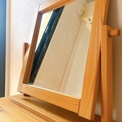 直接引き取りのみ 無印良品MUJI デスク＆ドレッサー（単品ずつ可）の画像