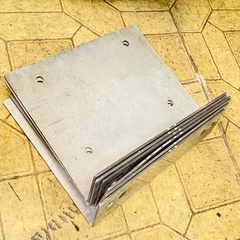 ダクト風エアロ　FRP ジャンク品　カナード制作にもどうぞの画像