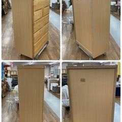 S255 ⭐ NITORI ニトリ ハイチェスト ベリル80 ６段チェスト 幅80cm USEDの画像