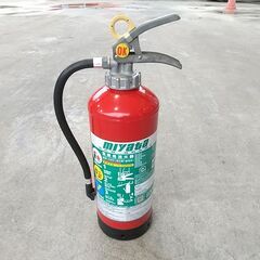 ★未使用★業務用 消火器 ミヤタ ABC粉末 10型 CA10ED 1本300円 残り4本★消火訓練などに★の画像