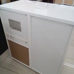 ★リユースのサカイ日立店★HJ7760  レンジ台 ホワイト H91.5×D45×W80 クリーニング済み の画像