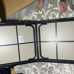 折りたたみアウトドアテーブルの画像
